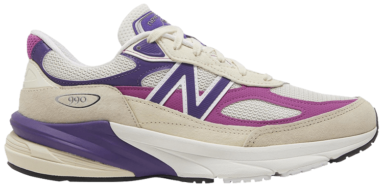 Teddy Santis x New Balance 990v6 Made in USA Macadamia Nut Magenta Factory Second