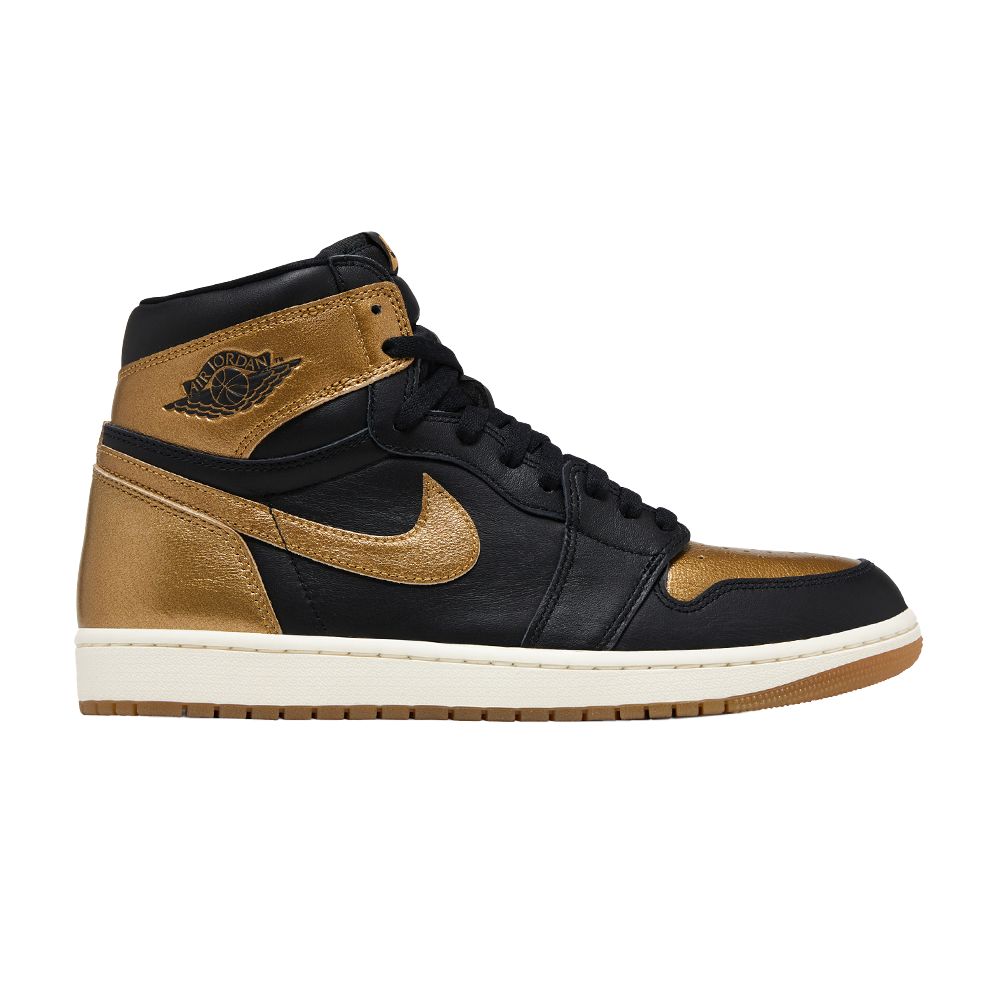 Air Jordan 1 Retro High OG 'Black Gold' | Men's Size 12.5