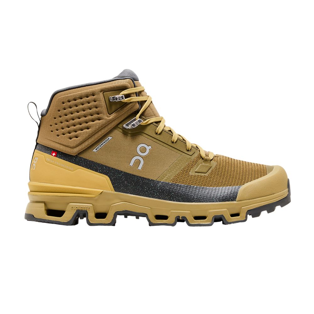 Pre-owned On Cloudrock 2 Waterproof 'hunter Safari' In Brown