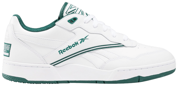 Reebok BB4000 2 White Collegiate Green