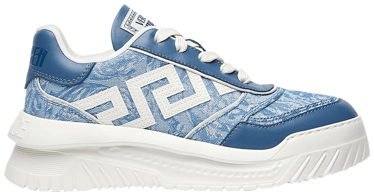 Versace Greca Odissea Sneaker Barocco Denim