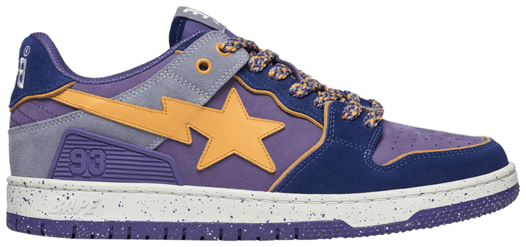 BAPE Wmns Sk8 Sta 4 Purple Orange
