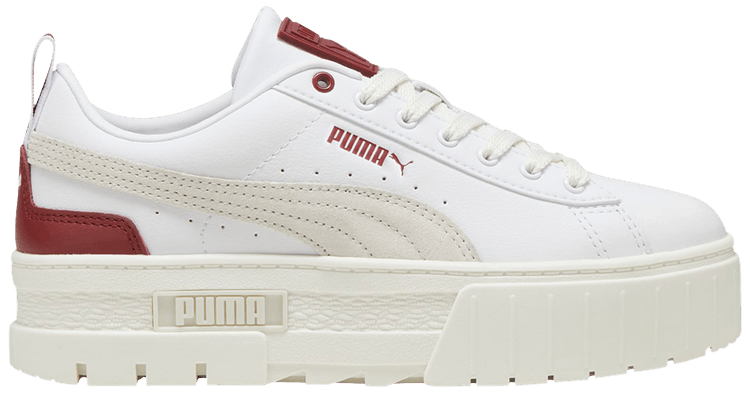 Puma Wmns Mayze White Intense Red