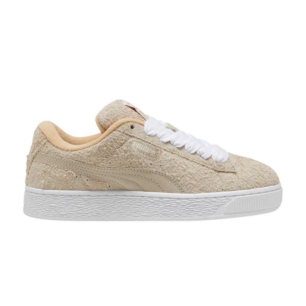 Pre-owned Puma Wmns Suede Xl 'hairy - Alpine Snow' In Cream