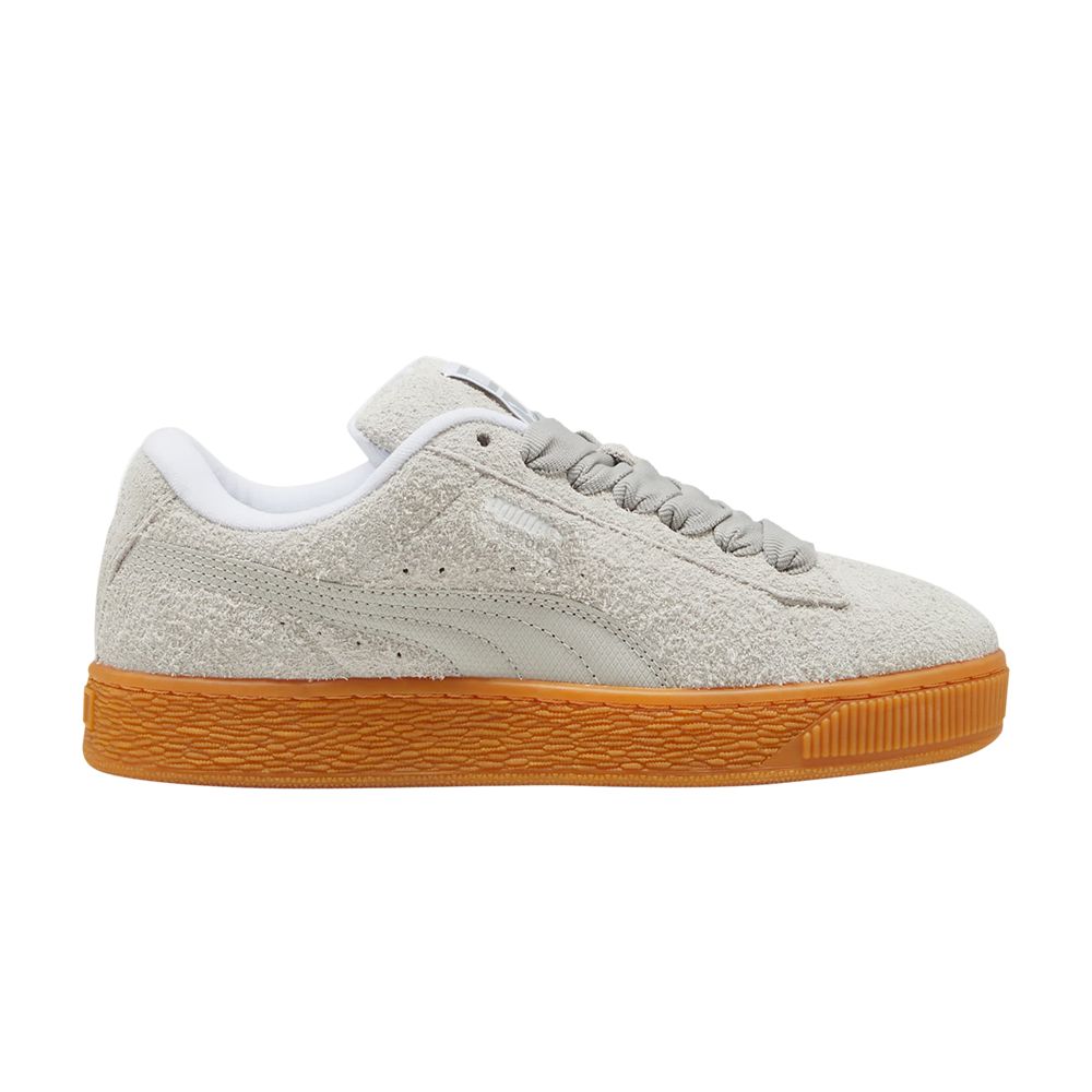 Wmns Suede XL 'Hairy - Feather Grey Gum' - 398309-02
