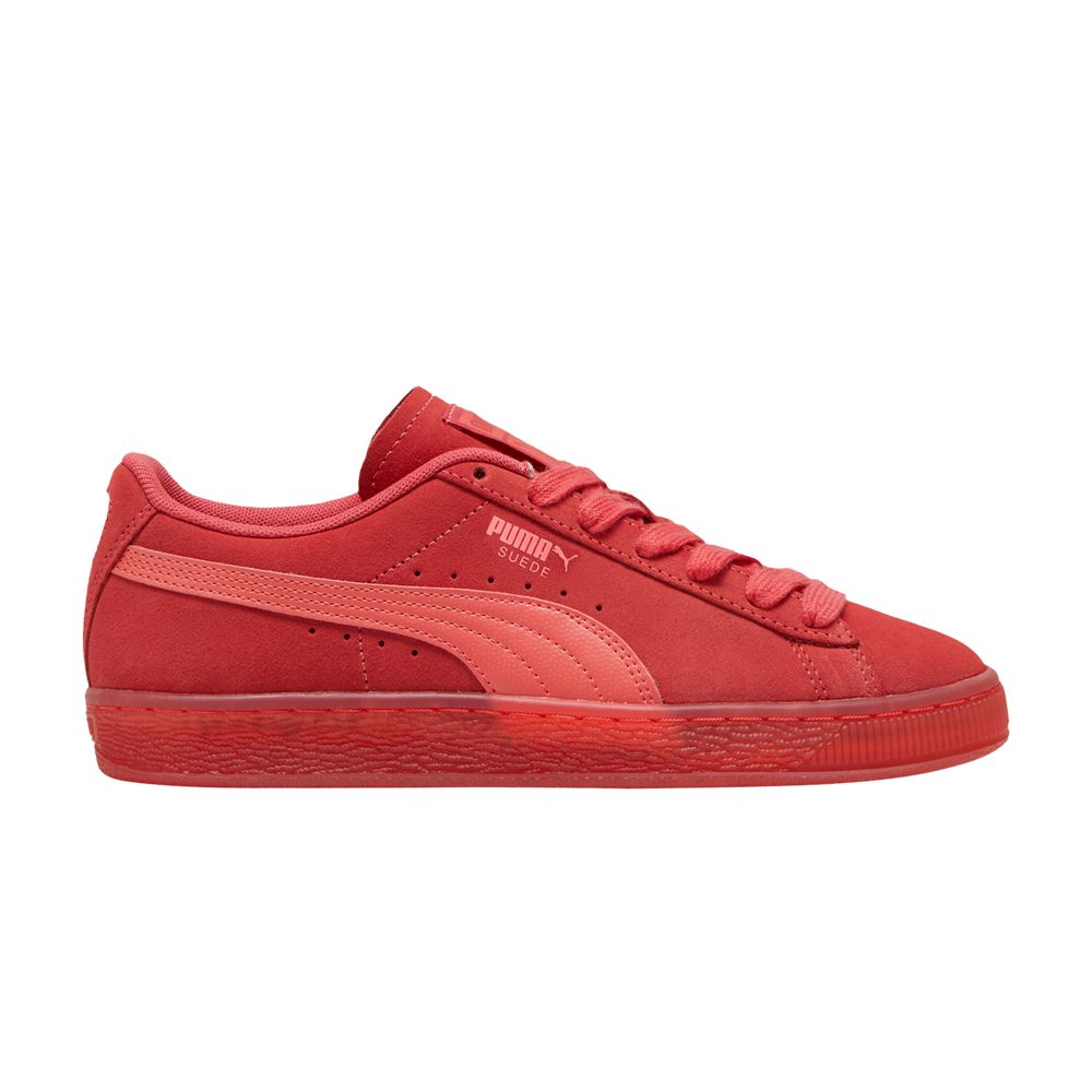 Pre-owned Puma Wmns Suede Classic 'translucent - Tart Cherry' In Red