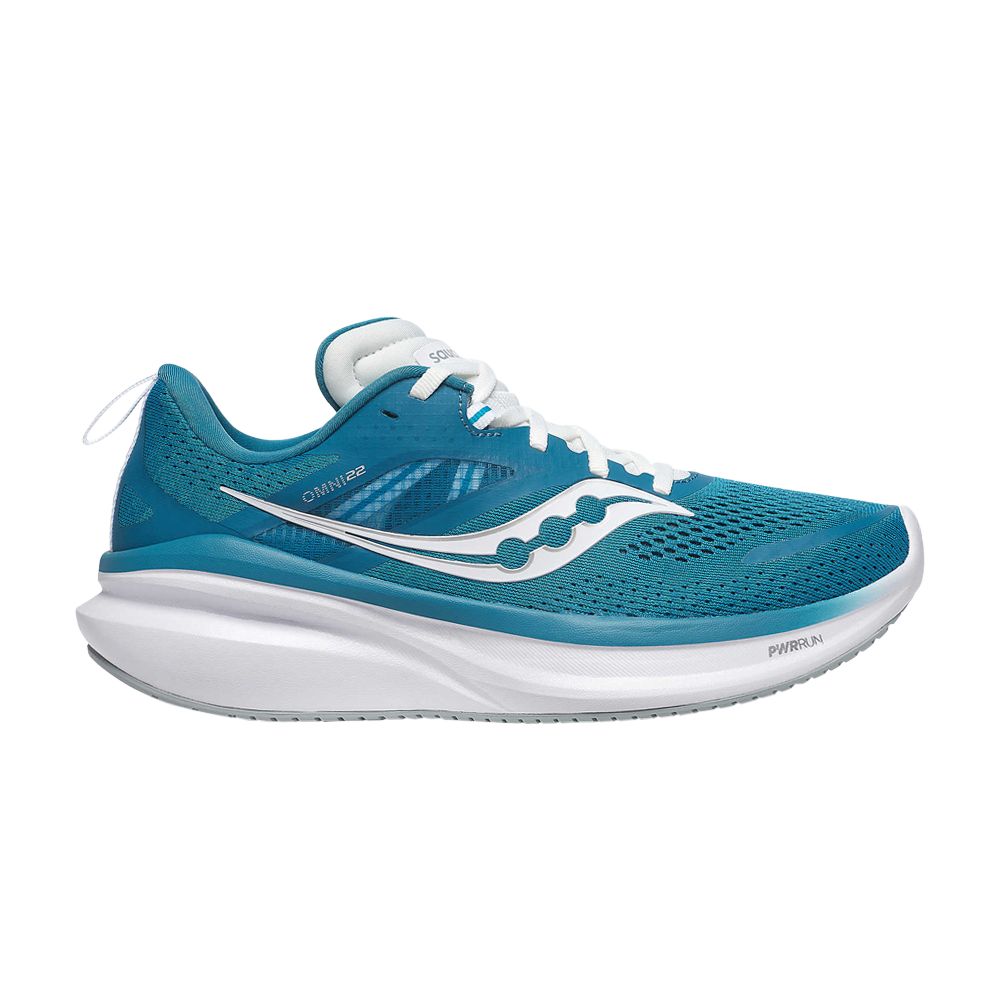 Pre-owned Saucony Wmns Omni 22 'bayside White' | Blue | Women's Size 9.5