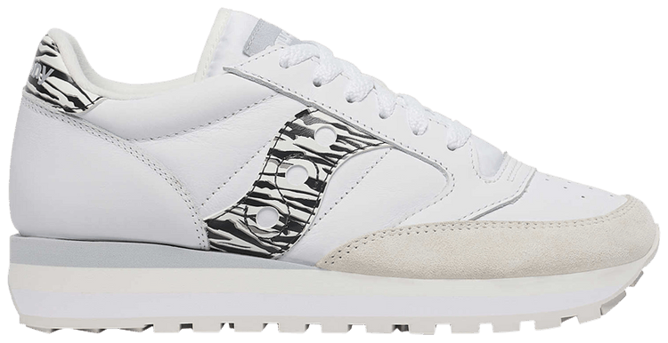 Saucony Wmns Jazz Triple Animalier   White Zebra