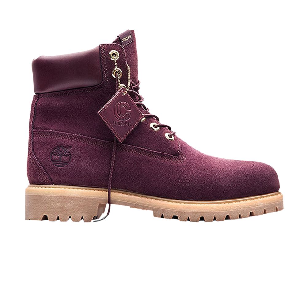 Timberland Concepts x 6 Inch Premium Boot 'Purple Eggplant' | Men's Size 10 - TB0A112CM-524