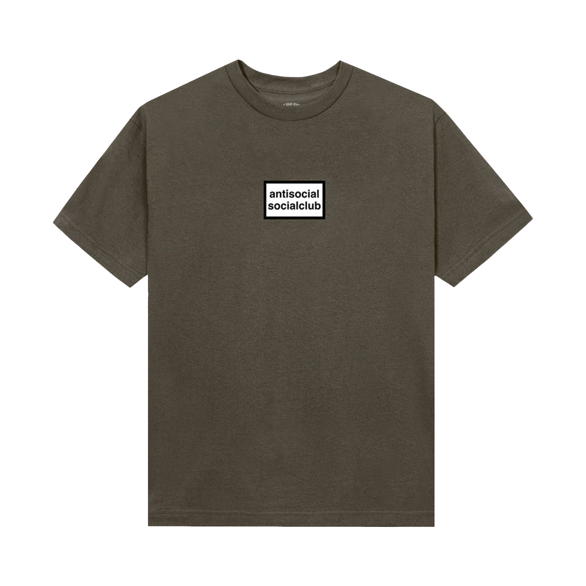 Pre-owned Anti Social Social Club Bullseye Tee 'dusty Brown' | Men's Size M