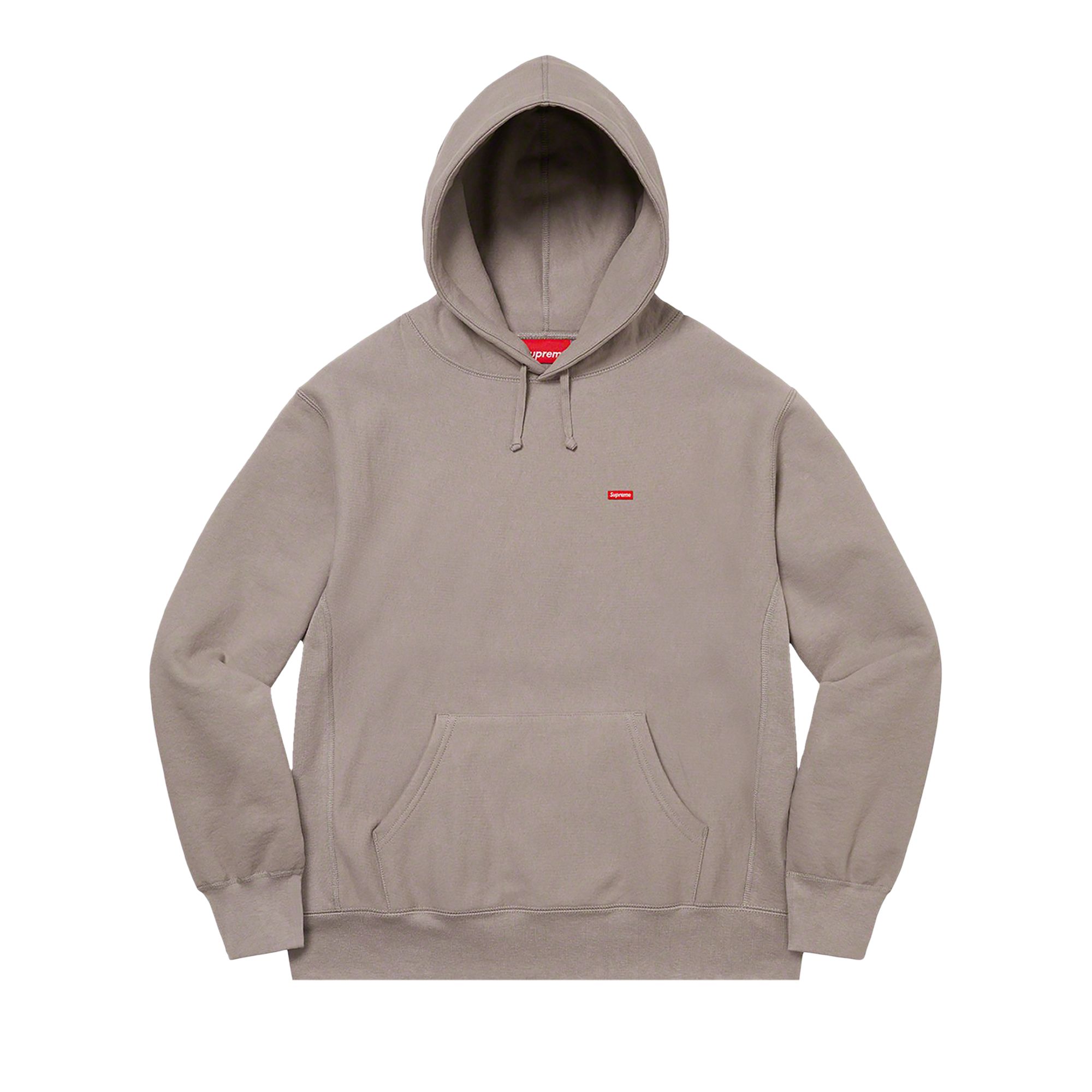 Pre-owned Supreme Small Box Hooded Sweatshirt 'grey' | Men's Size M