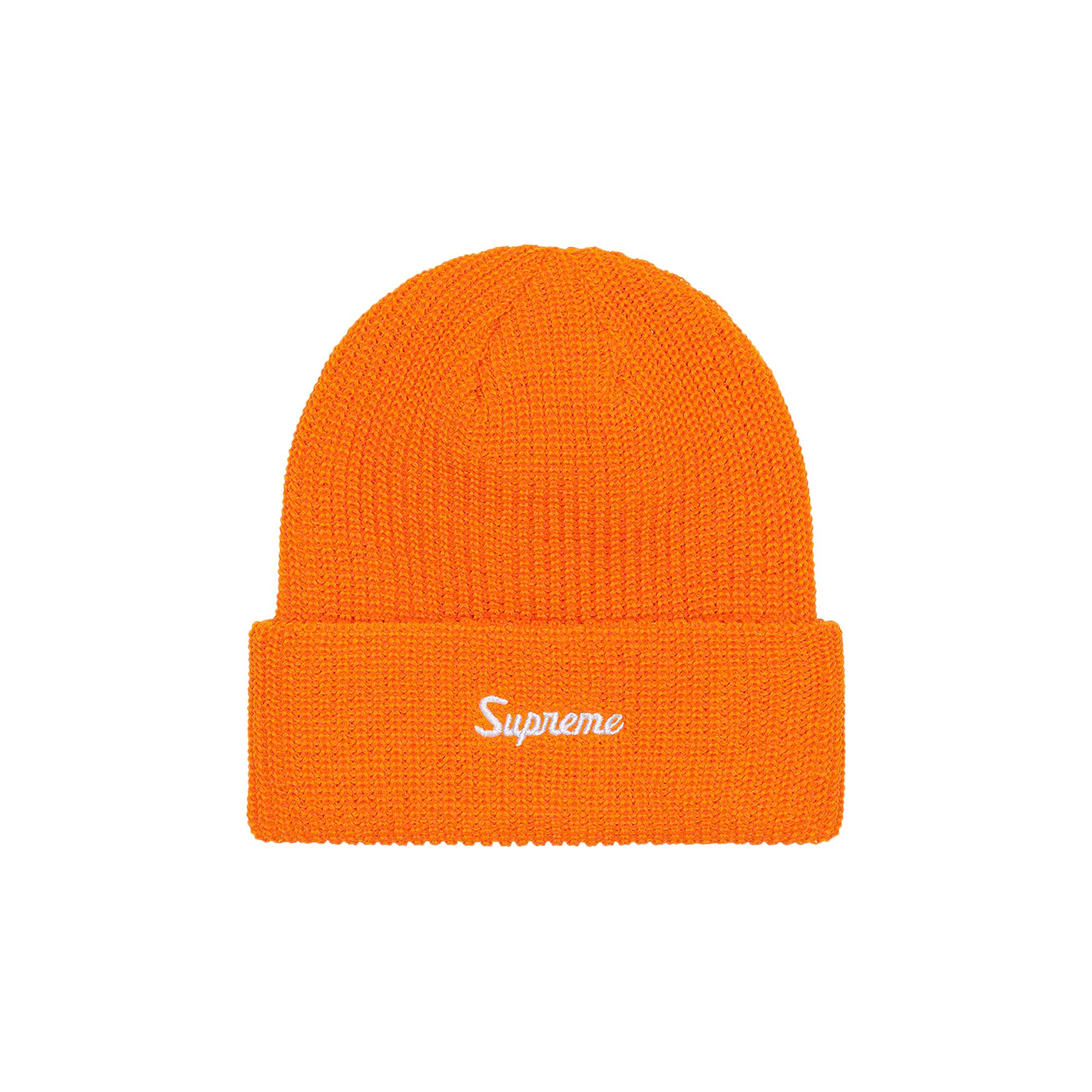 Pre-owned Supreme Loose Gauge Beanie 'orange' | Men's Size Onesize