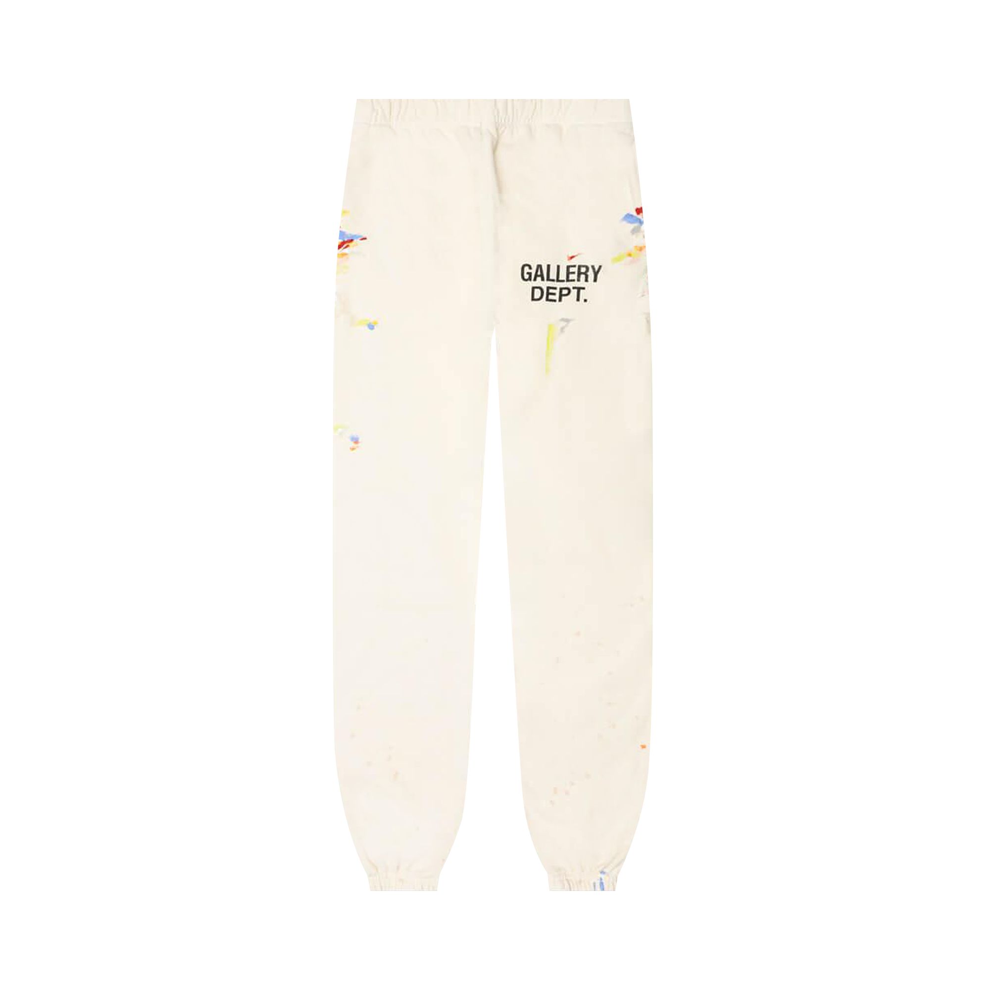 Gallery Dept. Logo Sweatpants 'Antique White' | Men's Size XL