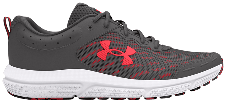 Under Armour Charged Assert 10 Castlerock Racer Red