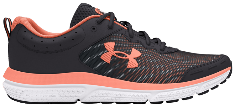 Under Armour Wmns Charged Assert 10 Anthracite Flare Orange