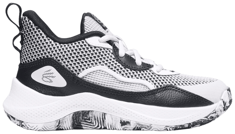 Under Armour Curry 3Zer0 24 PS White Black