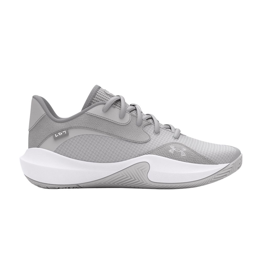 Under Armour Lockdown 7 'Halo Grey' | Men's Size 8 - 3027646-101
