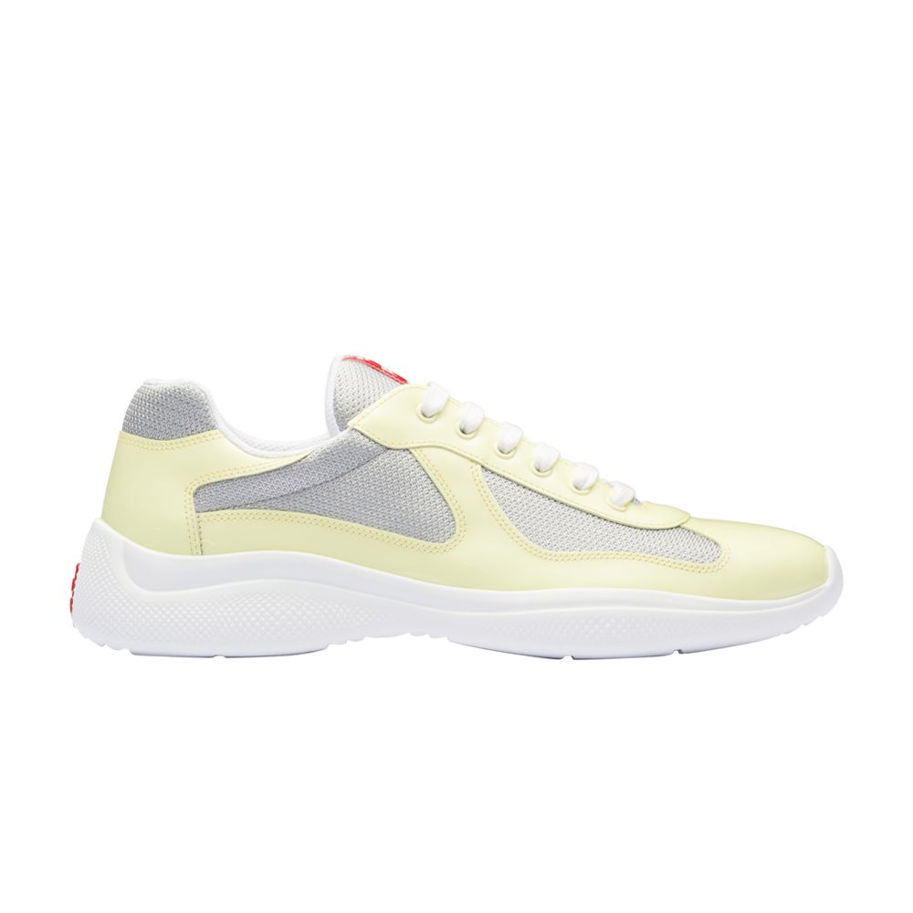 Pre-owned Prada America's Cup 'polline Argento' | Yellow | Men's Size 10.5