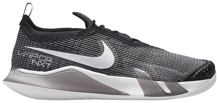 NikeCourt React Vapor NXT Clay Black White