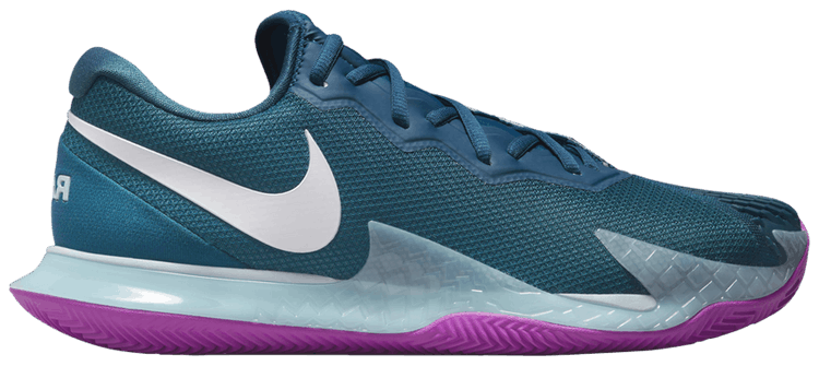 Buy NikeCourt Air Zoom Vapor Cage 4 Rafa Clay Green Abyss Vivid Purple DV1773 300 GOAT CA