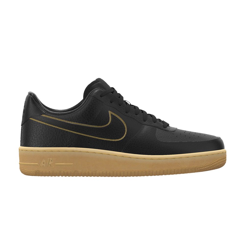 Pre-owned Nike Wmns Air Force 1 Low 'stacked/embroidered Swoosh' By You | Multi-color | Women's Size 9