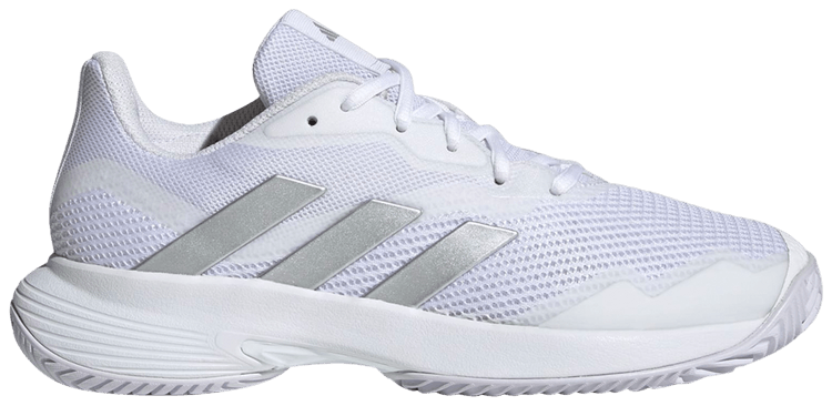 Adidas Wmns CourtJam Control White Silver Metallic