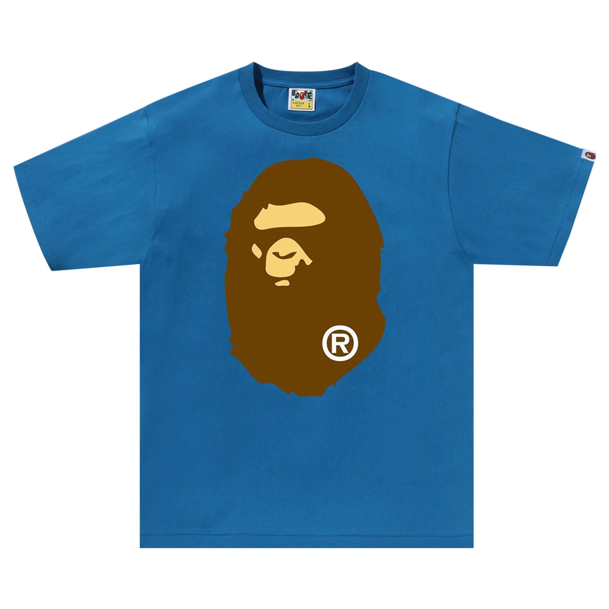 BAPE Big Ape Head Tee 'Blue' | Men's Size L