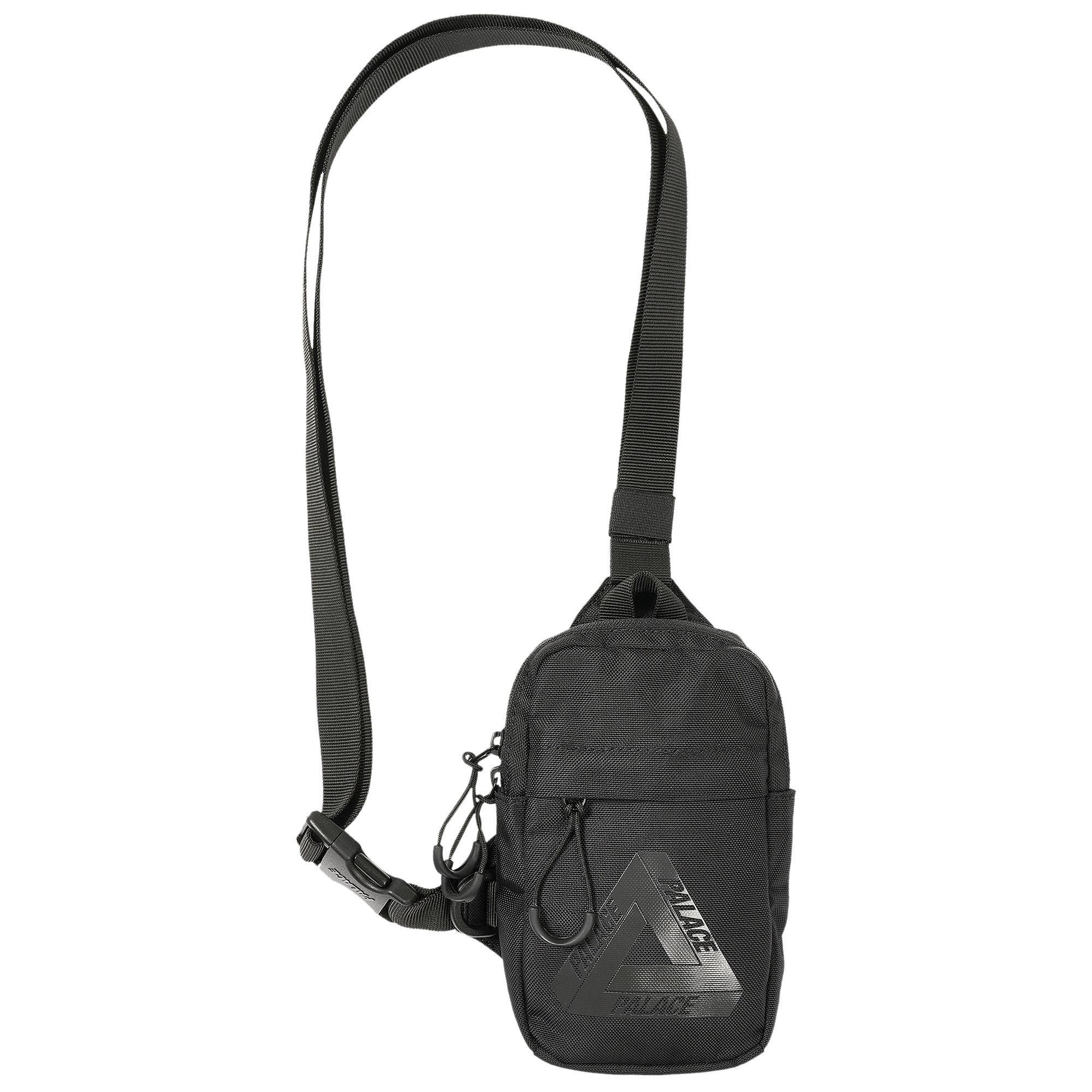 Pre-owned Palace Cordura Rs 2-way Shot Bag 'black Graphite' | Men's Size Onesize