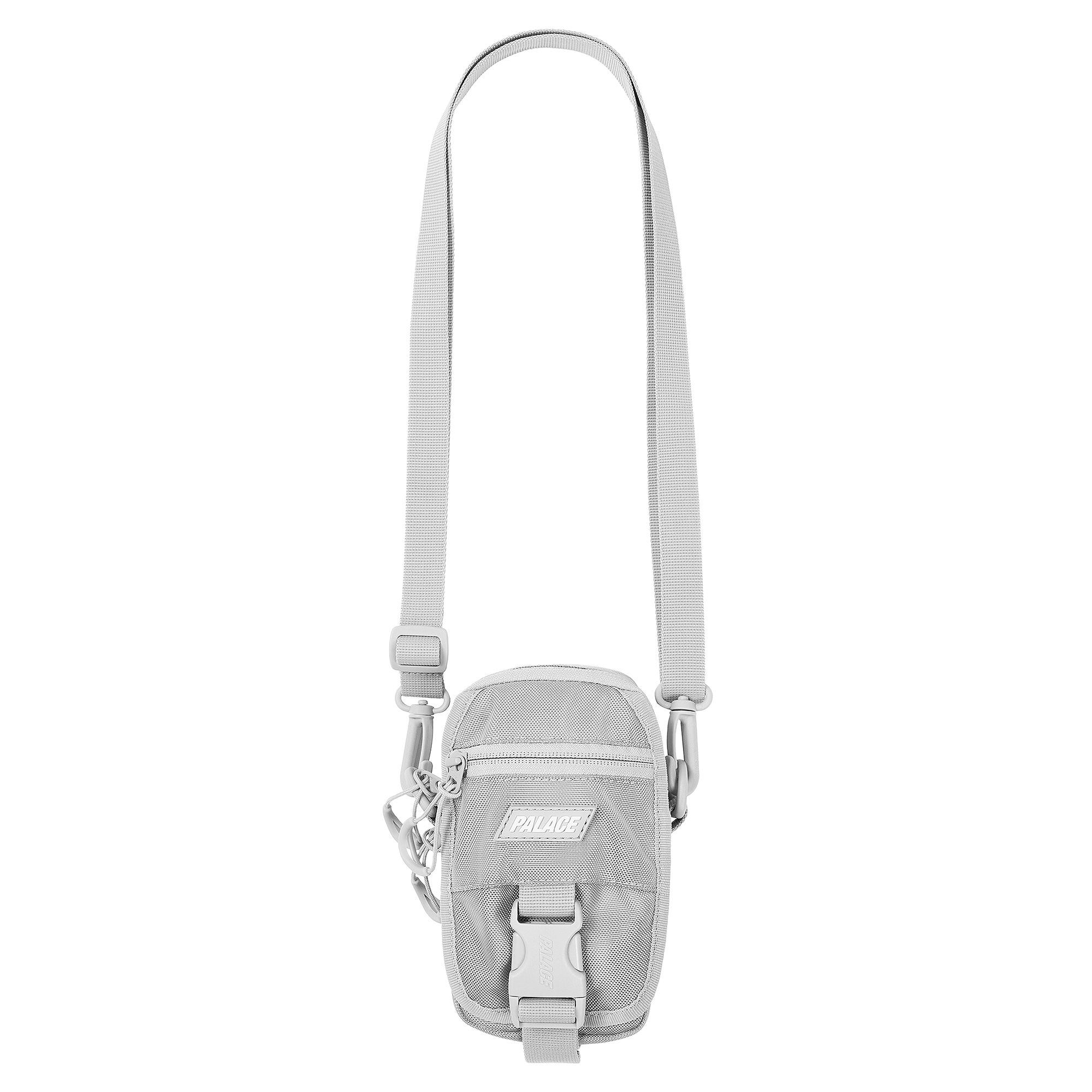 Pre-owned Palace Cordura Rs Device Bag 'ghost Grey' | Men's Size Onesize In Gray