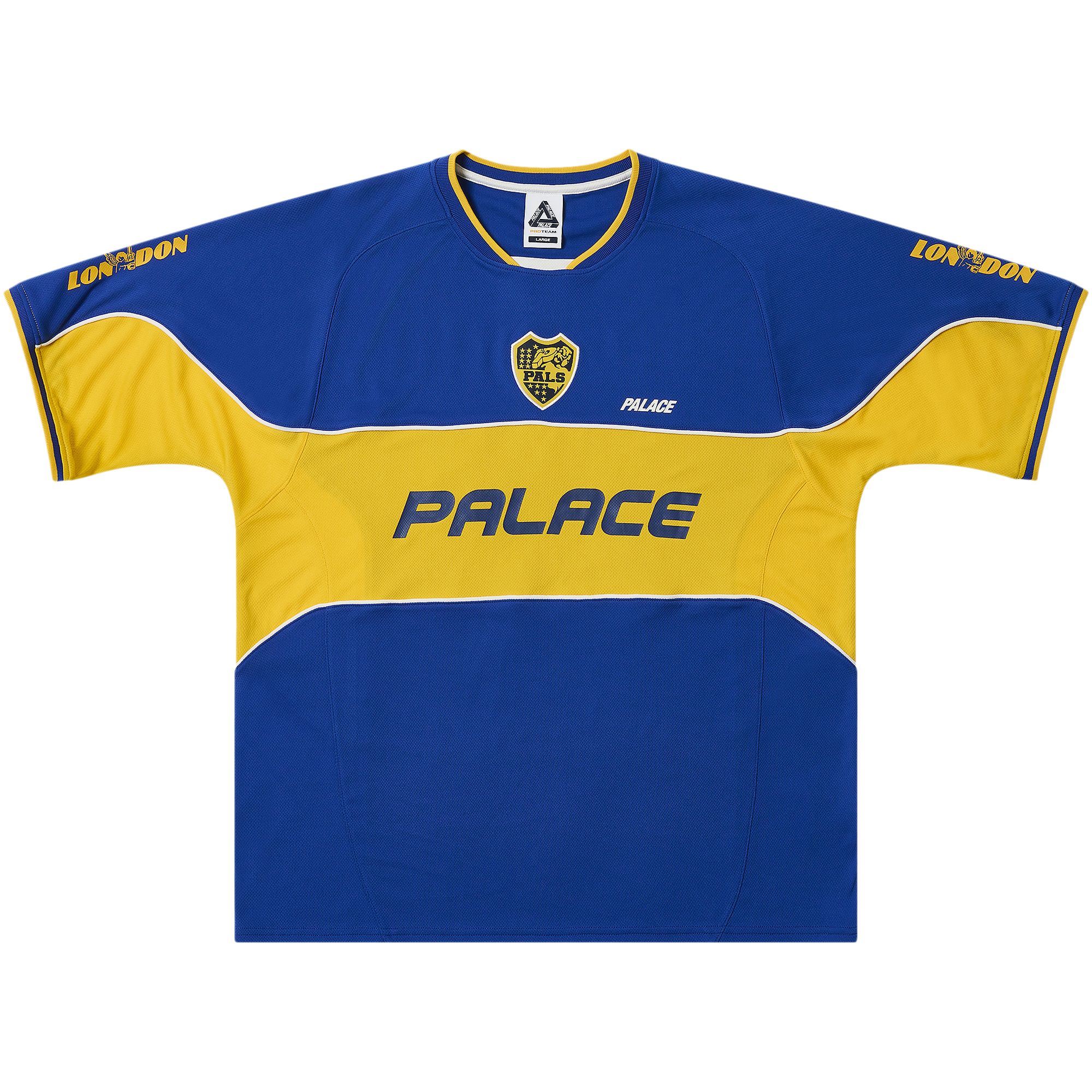 Pre-owned Palace Palamat Jersey 'blue/yellow'