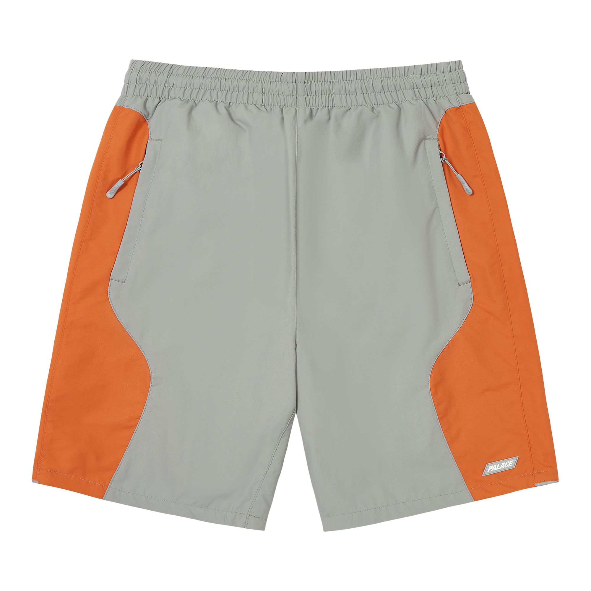 Pre-owned Palace Duo Shell Short 'grey/orange' | Men's Size S In Gray