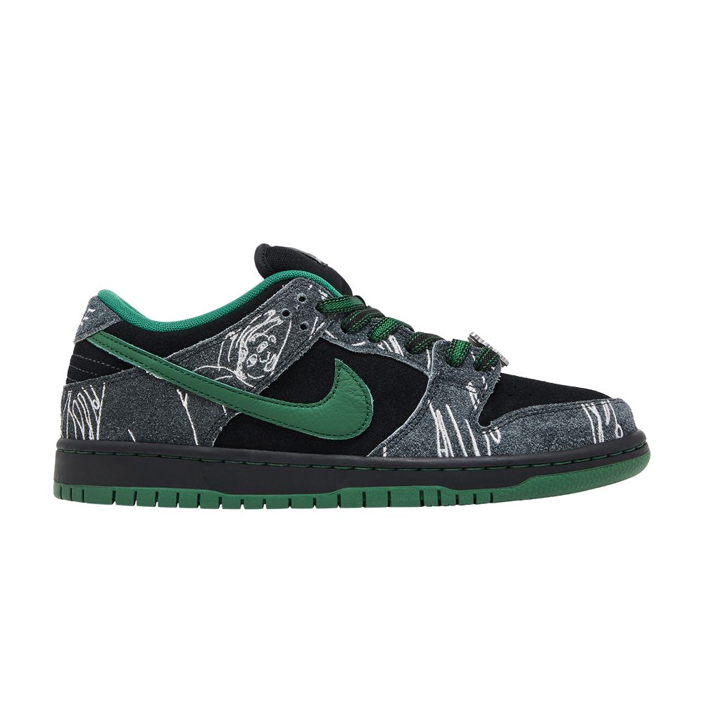 Nike THERE Skateboards x Dunk Low SB 'Ultra Humanized' Special Box | Black | Men's Size 10.5