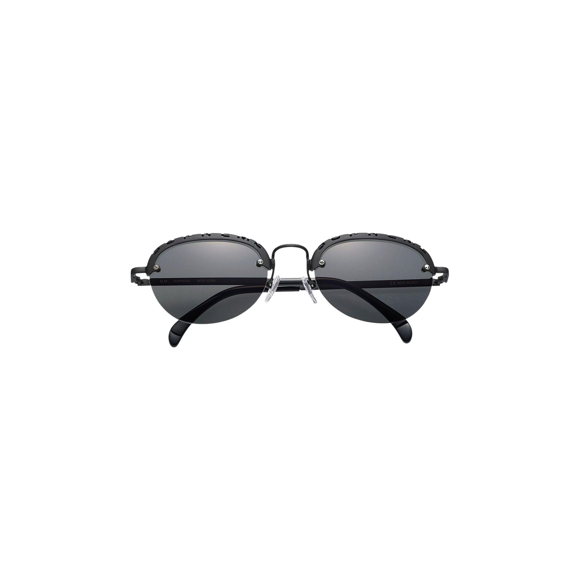 Pre-owned Supreme Elm Sunglasses 'black' | Men's Size Onesize