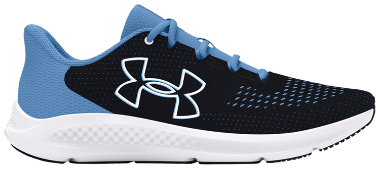 Under Armour Wmns Charged Pursuit 3 Big Logo Black Horizon Blue