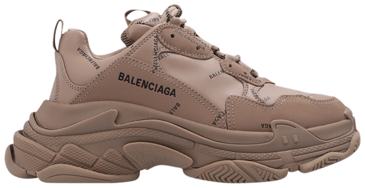 スニーカー BALENCIAGA Women Sneakers 524039 BEIGE Buy Balenciaga Wmns Triple S Sneaker 'Beige' - 524039 W2FW1