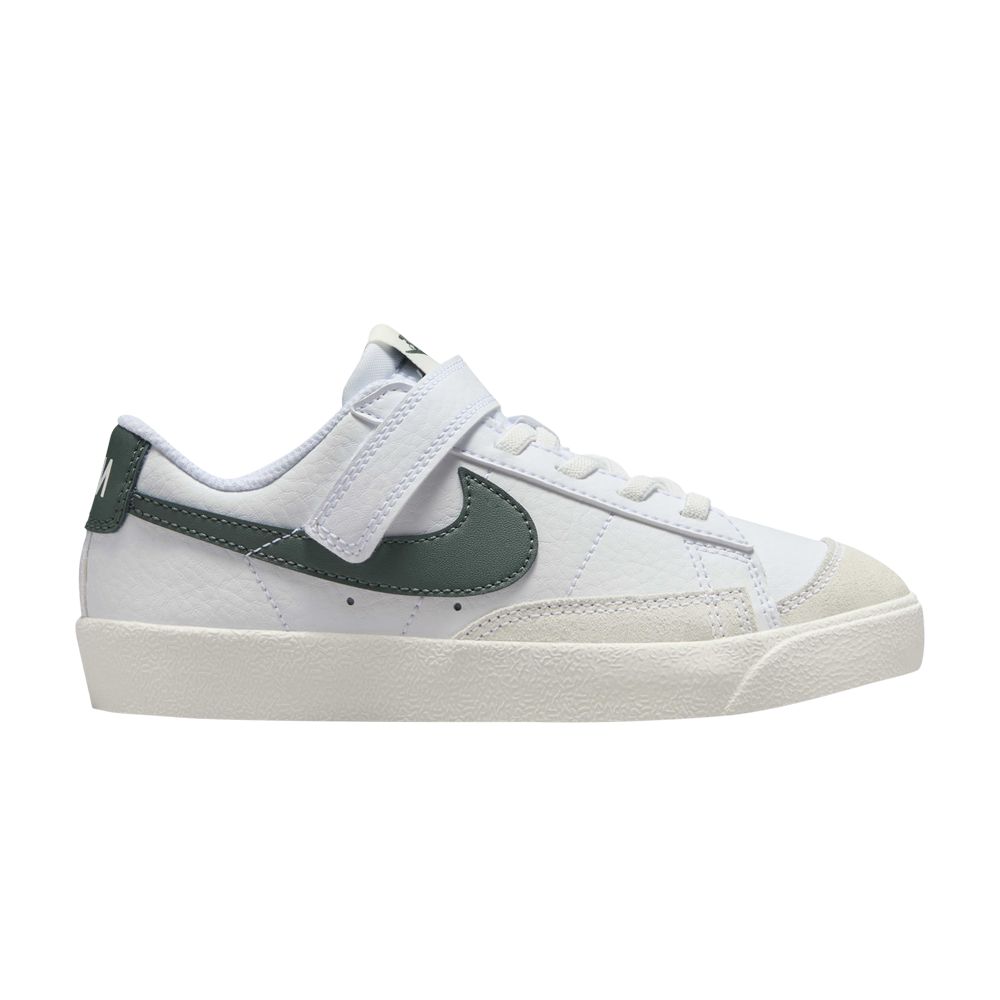 Pre-owned Nike Blazer Low '77 Ps 'white Vintage Green' | Kid's Size 2.5