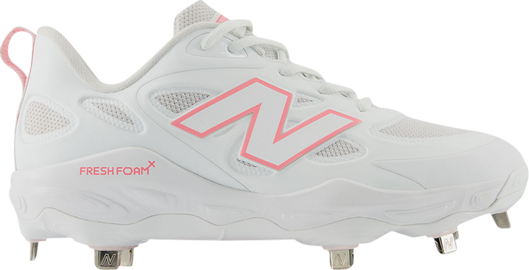 Wmns Fresh Foam X Velo v4 Metal White Ultra Pink