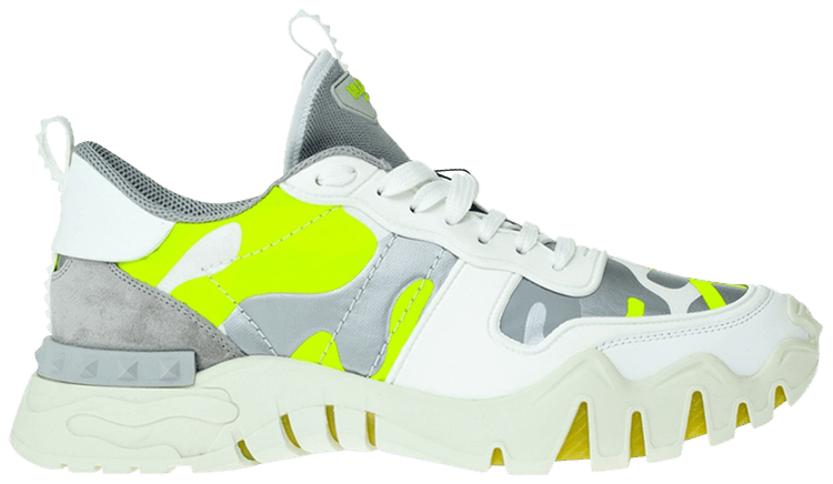 Valentino Rockrunner Plus Camo   Lime Silver