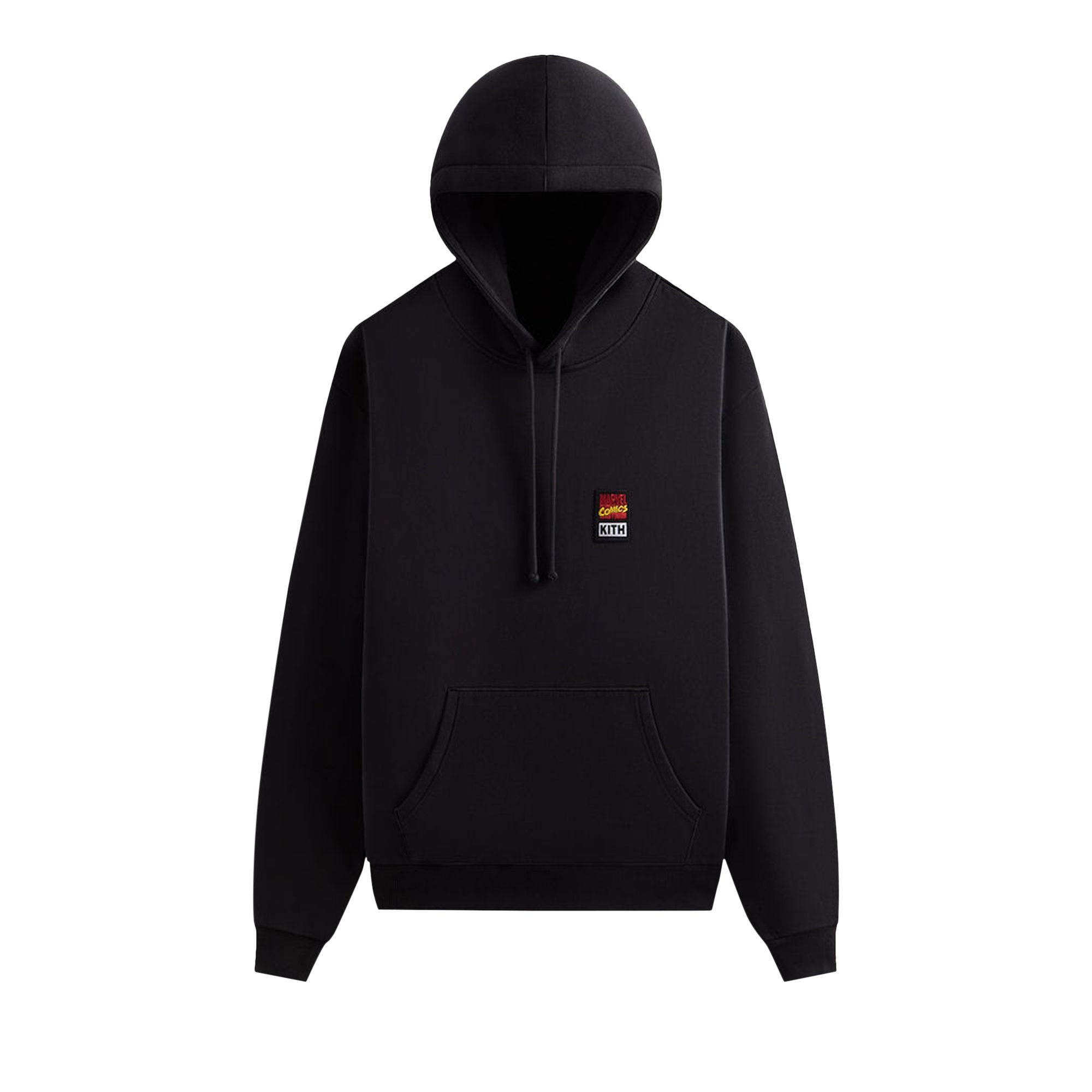 Kith x Marvel Team Up Vintage Nelson Hoodie 'Black' | Men's Size L