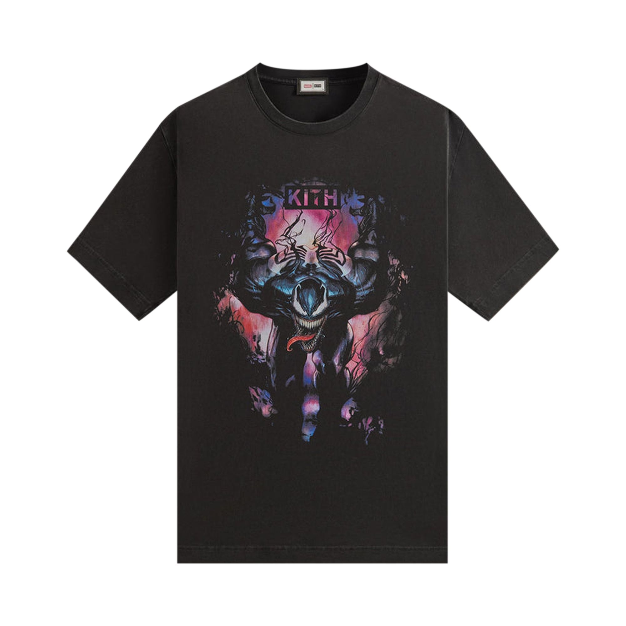 Kith x Marvel Symbiote Vintage Tee 'Black' | Men's Size XL