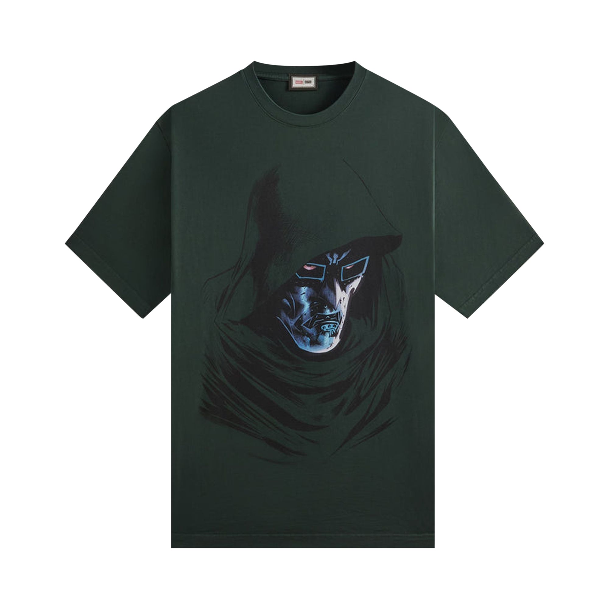 Pre-owned Kith X Marvel Von Doom Vintage Tee 'stadium' In Green