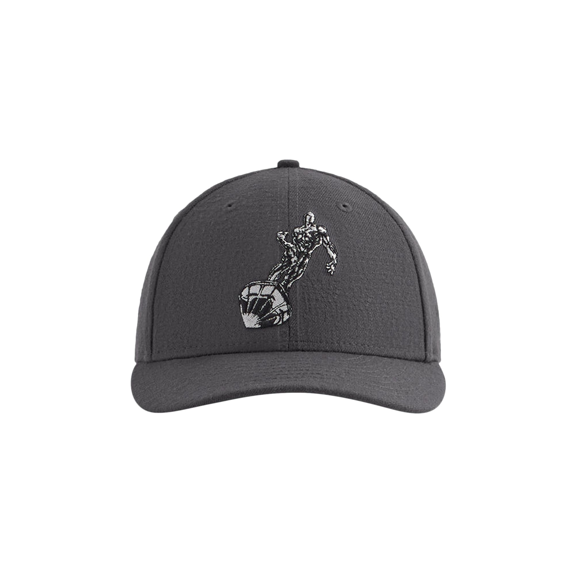 Pre-owned Kith X Marvel For New Era Silver Surfer 59fifty Fitted 'battleship' | Grey | Men's Size 7.125