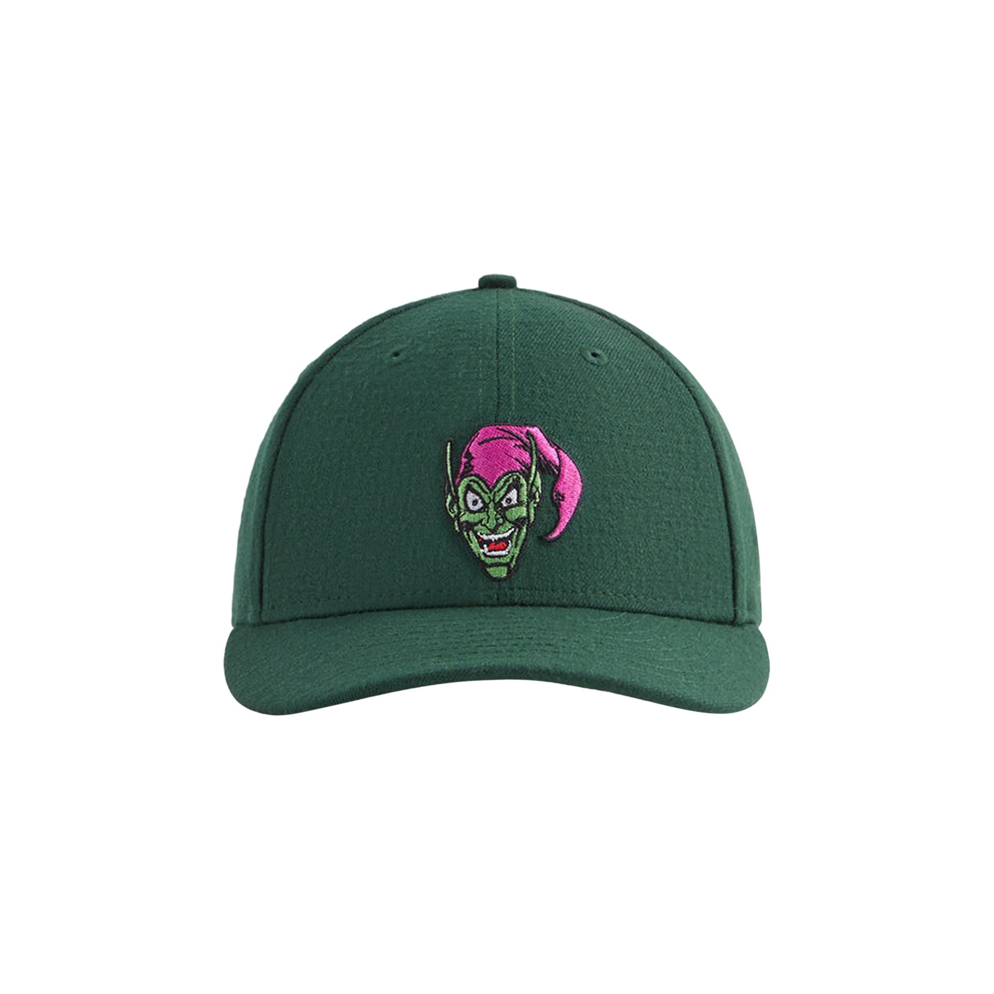 Pre-owned Kith X Marvel For New Era Green Goblin 59fifty Fitted 'stadium' | Men's Size 7.375