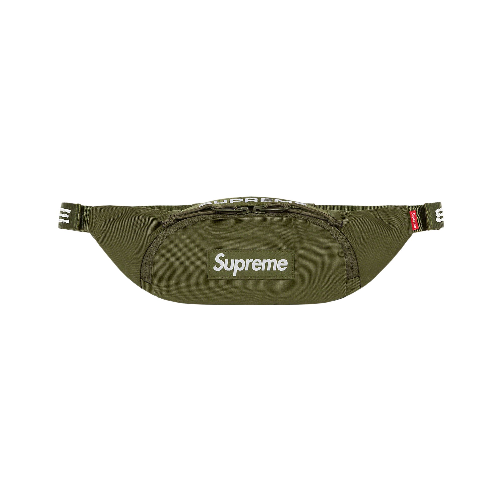 Click to view more detailed imagery on our partner's website Pre-owned Supreme Small Waist Bag 'olive' In Green