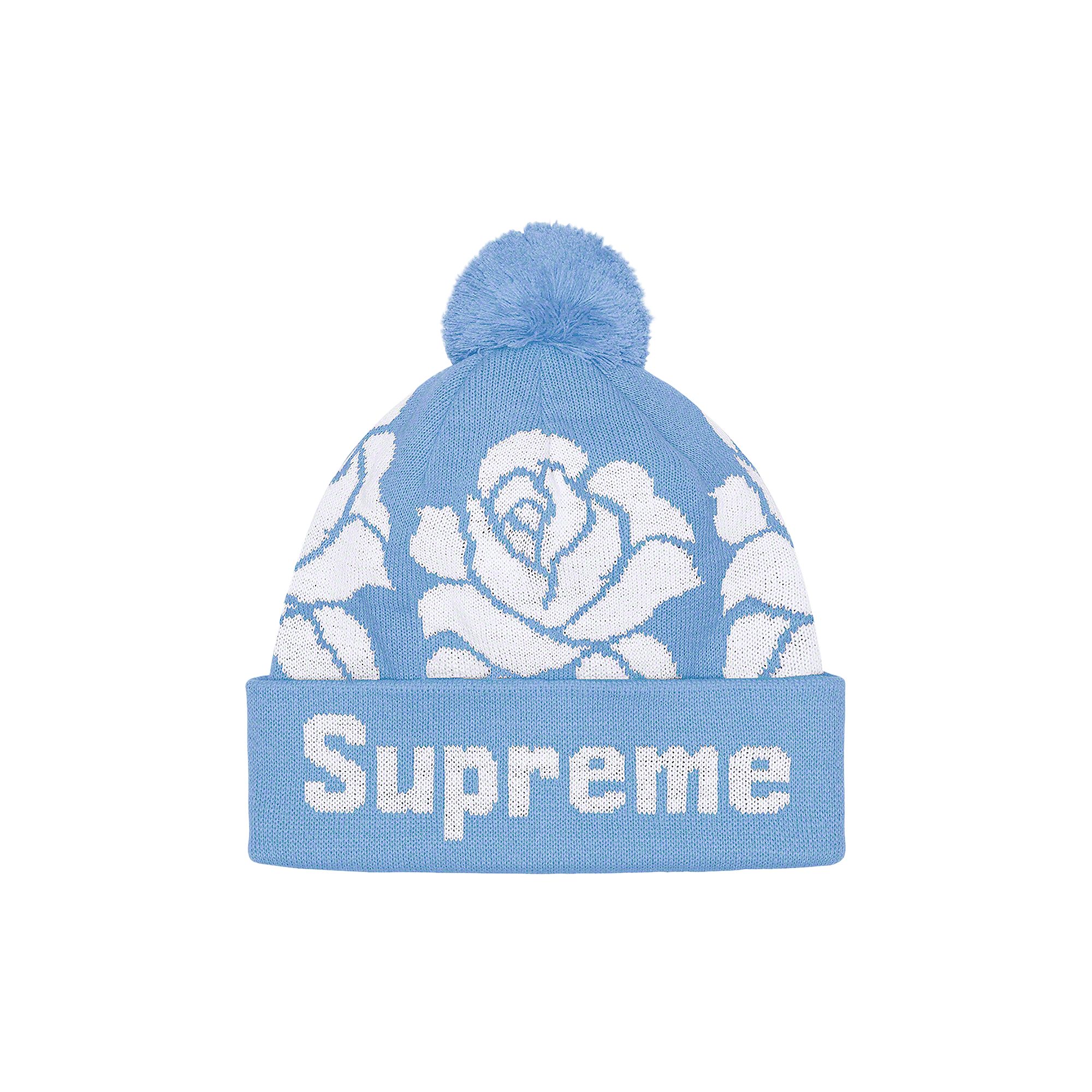 Supreme Rose Beanie 'Light Blue' | Men's Size Onesize