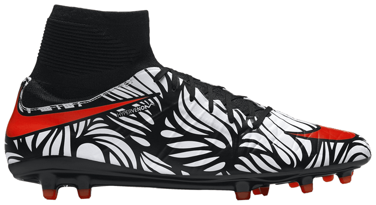 Nike Hypervenom Phatal 2 NJR DF FG Black Crimson