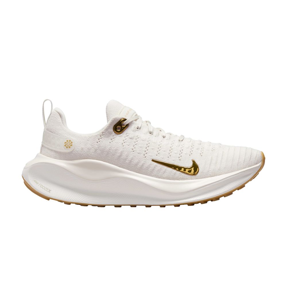 Nike Wmns ReactX Infinity Run 4 'Gum Light Brown Metallic Gold' | Cream | Women's Size 10
