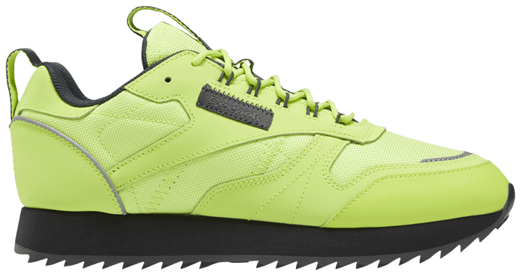 Reebok Wmns Classic Leather Ripple Trail Neon Lime