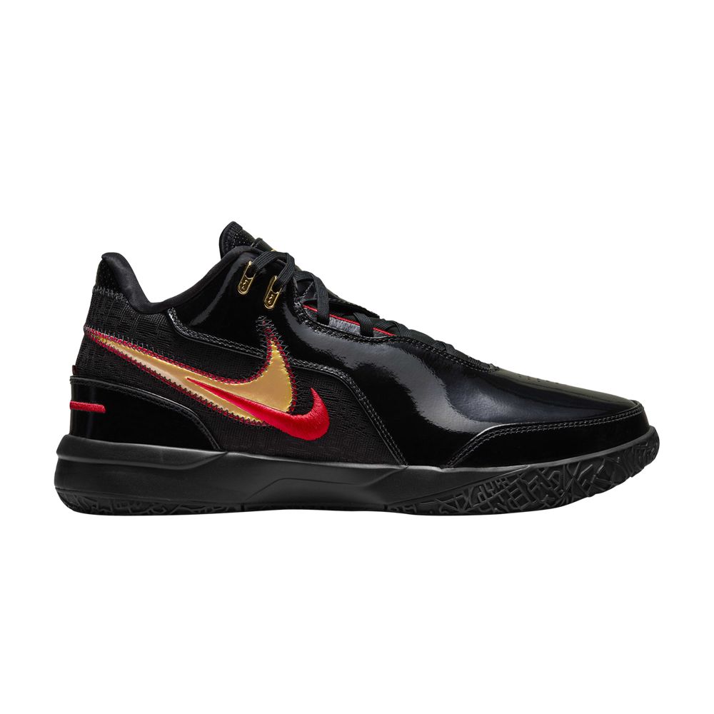 Zoom LeBron NXXT Gen AMPD EP 'Black Metallic Gold Red' - FJ1567-001