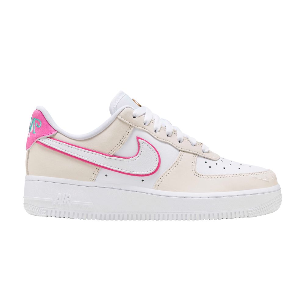 Pre-owned Nike Wmns Air Force 1 '07 Lx 'be The One' | Cream | Women's Size 9.5